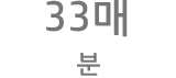 33매/분당