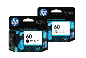 HP 60 정품 잉크 카트리지