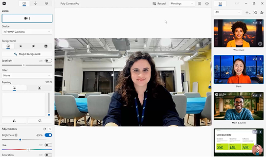 Poly 카메라 프로